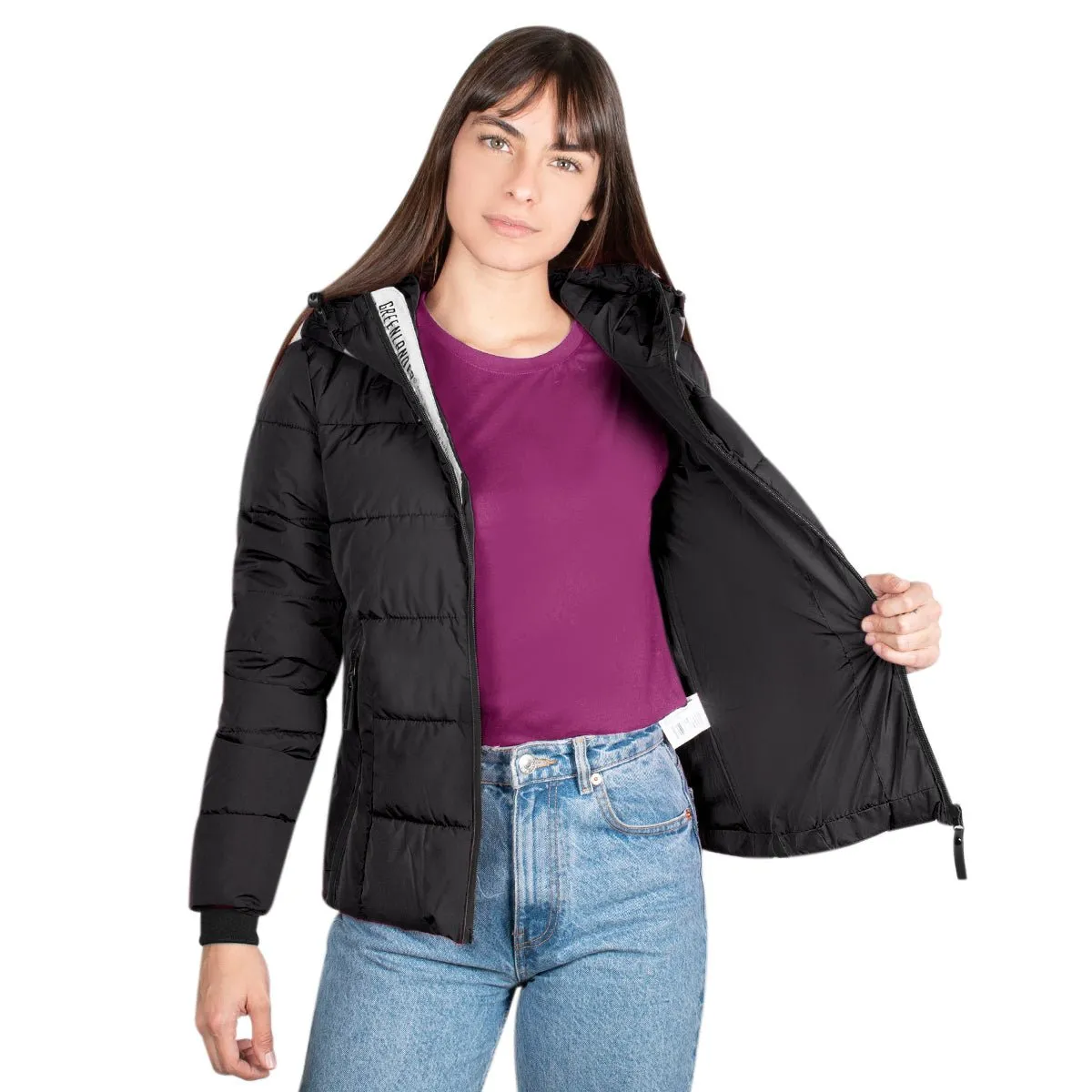 Chamarra Trendy Capitonada Mujer