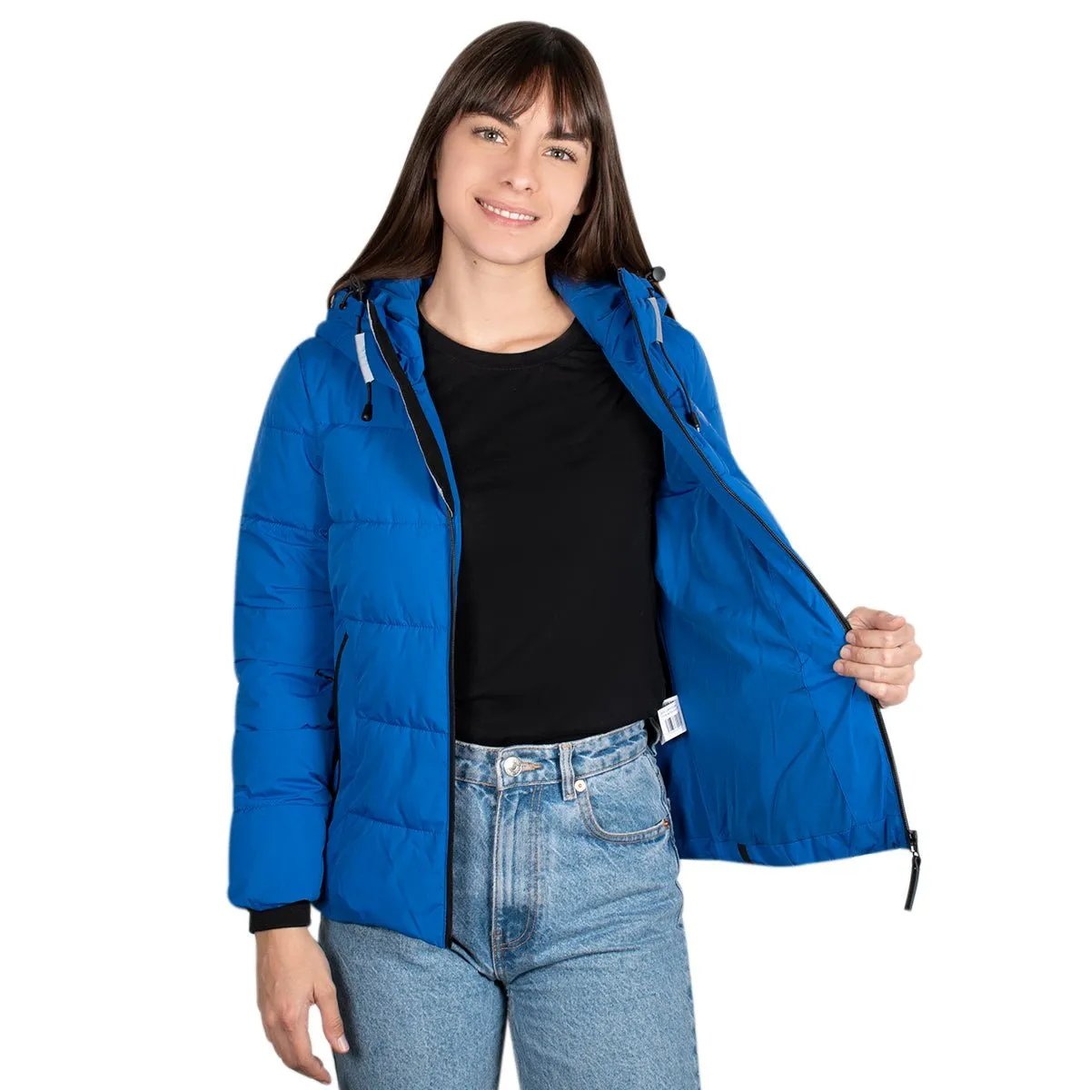 Chamarra Trendy Capitonada Mujer