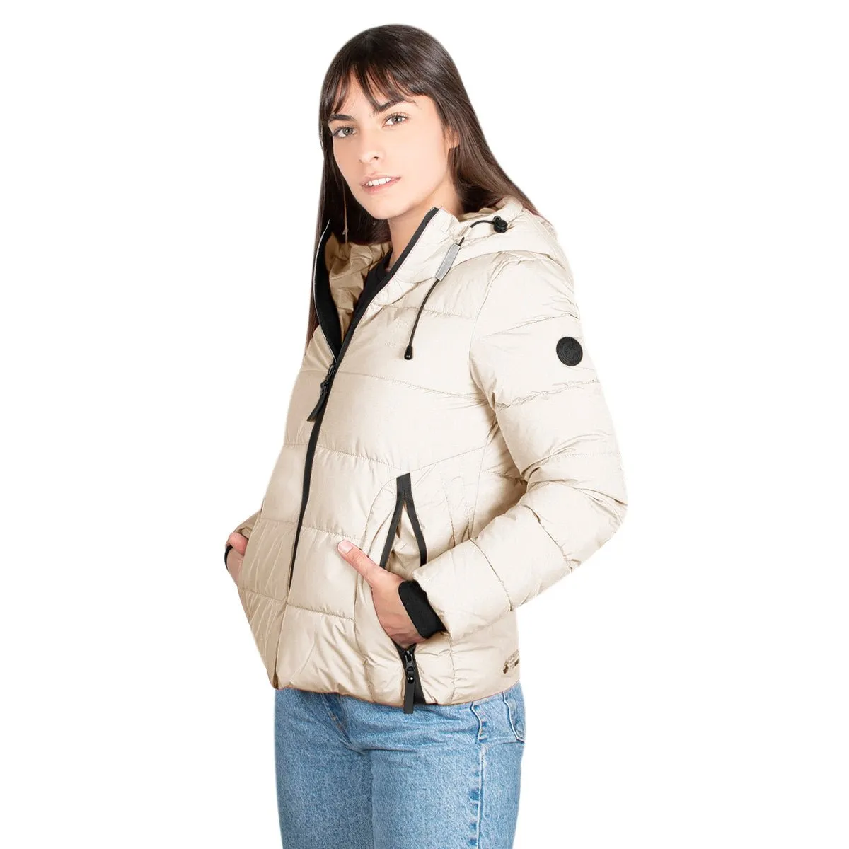 Chamarra Trendy Capitonada Mujer