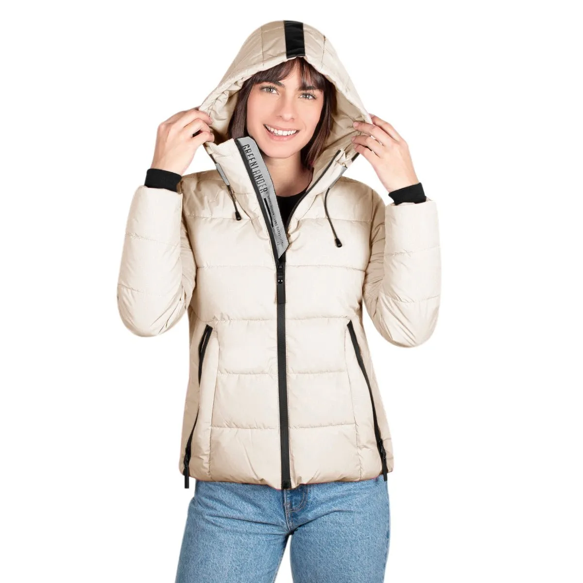 Chamarra Trendy Capitonada Mujer