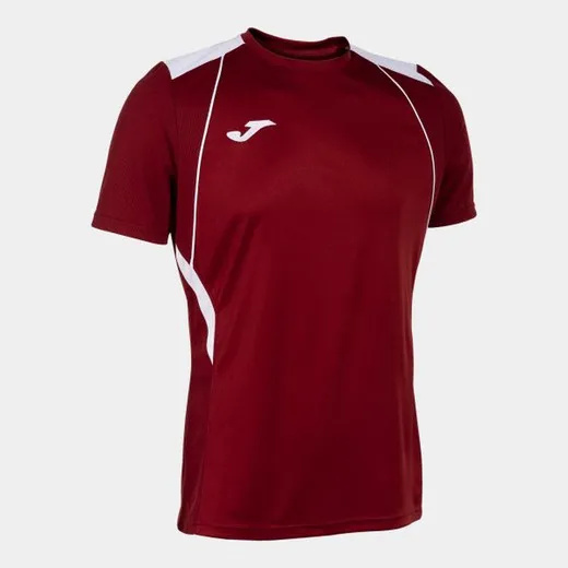 CHAMPIONSHIP VII SHORT SLEEVE TSHIRT BURGUNDY WHITE