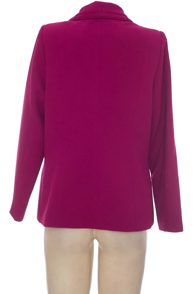 CHAQUETA / ABRIGO COLOR MORADO  MARTHA GARCíA