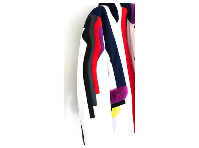 Chaqueta de esquí Fendi Monster Eye Trim Multicolor 