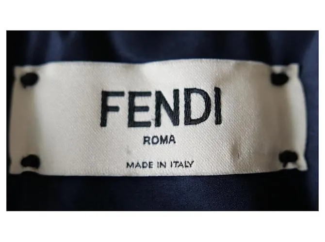 Chaqueta de esquí Fendi Monster Eye Trim Multicolor 