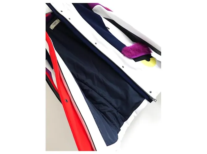 Chaqueta de esquí Fendi Monster Eye Trim Multicolor 
