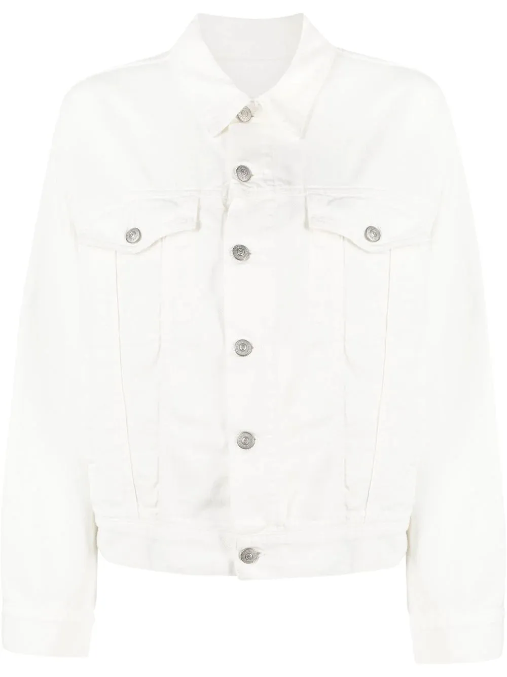 CHAQUETA DENIM BLANCA MULTIPOSICIN
