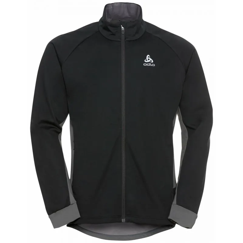 CHAQUETA ODLO BRENSHOLMEN (NEGRO  NUEVO ODLO GRIS GRAFITO) HOMBRE