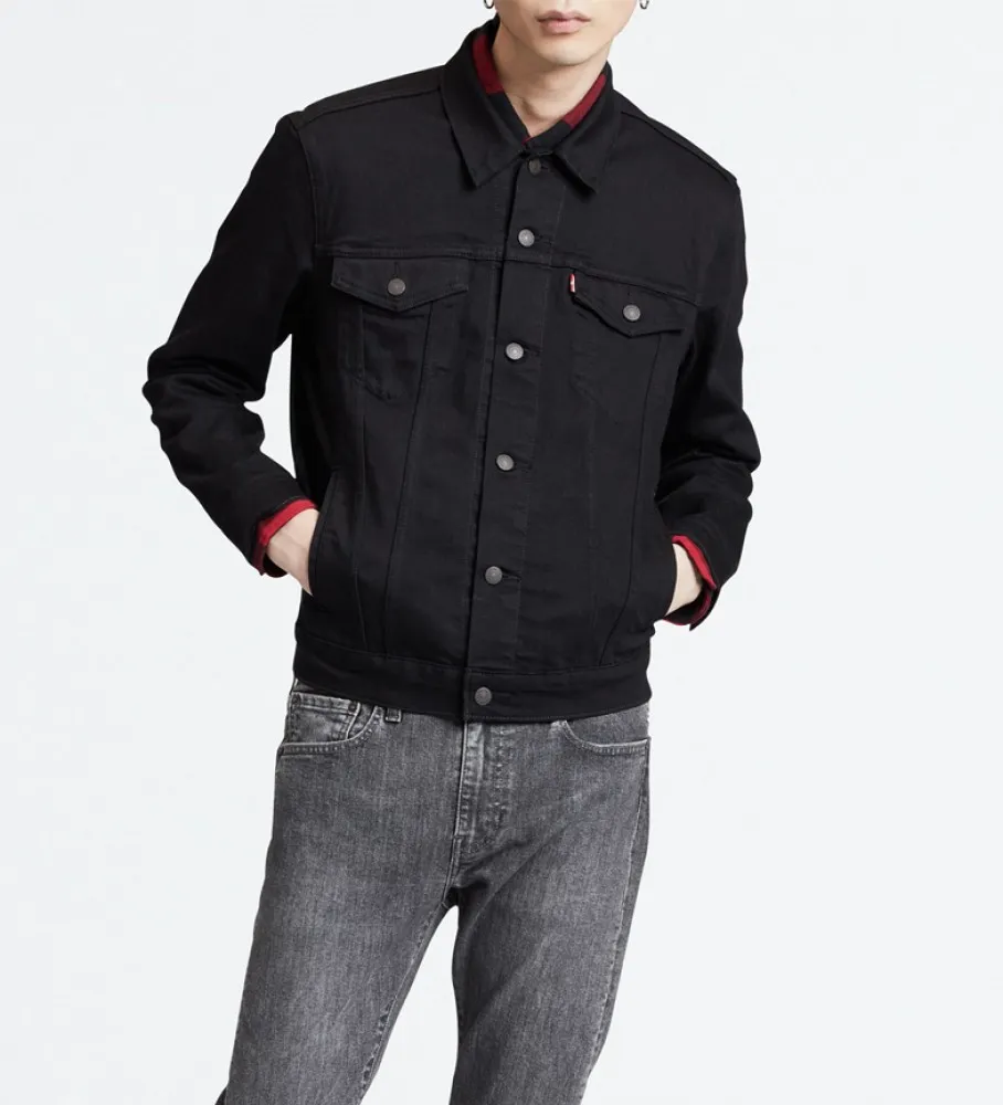 Chaqueta The Trucker negro