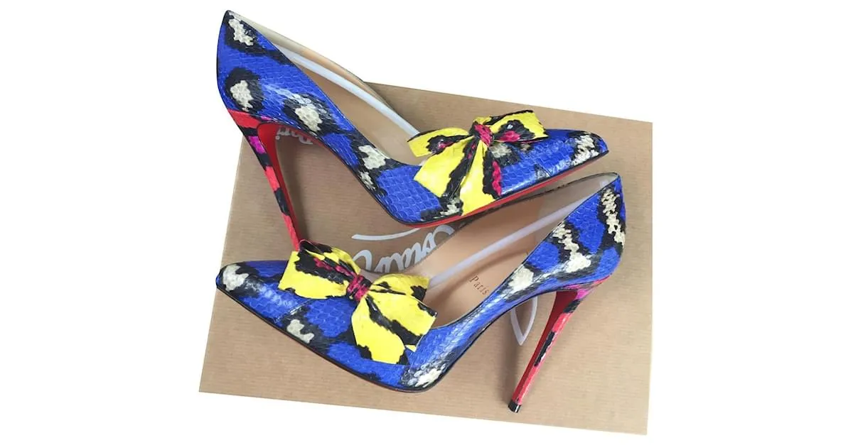 Christian Louboutin Tacones Multicolor 