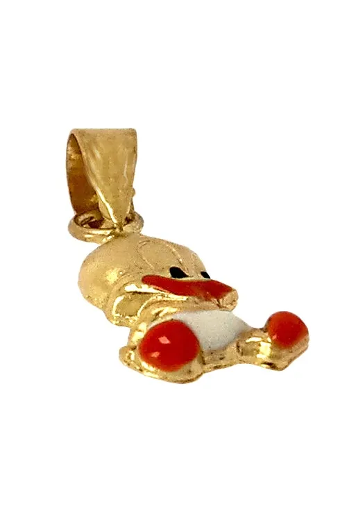 Colgante oro amarillo 18K pato 197_0640
