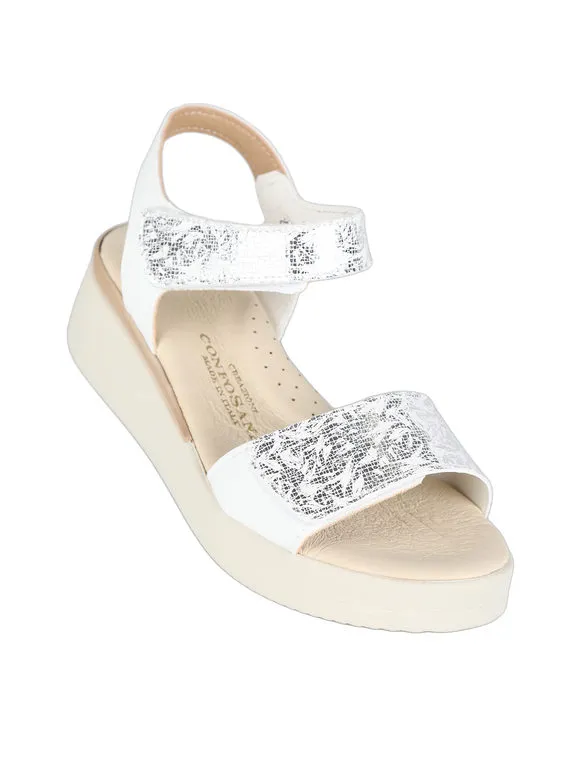 Confosana Sandalias mujer con estampado