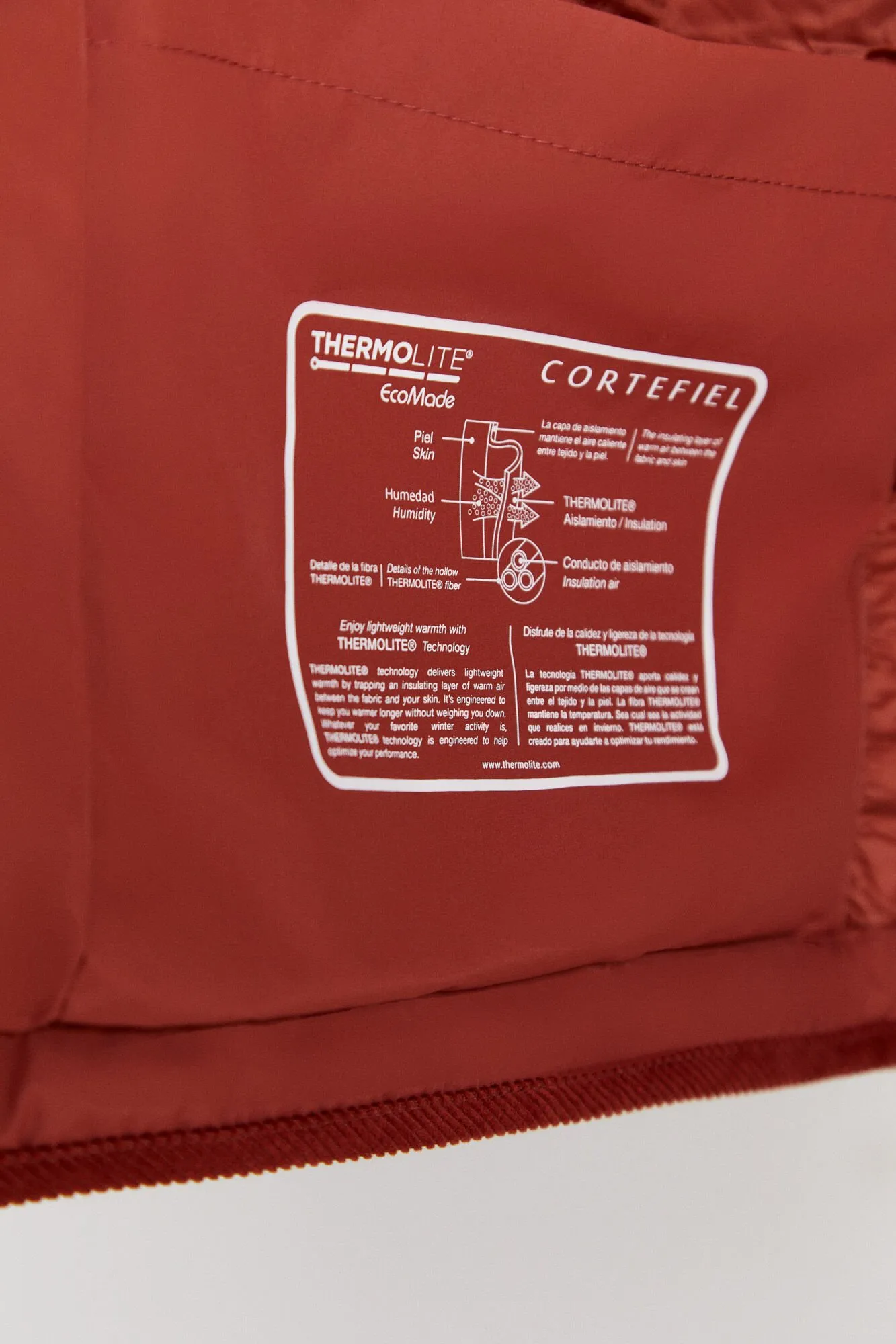 Cortefiel Chaqueta acolchada