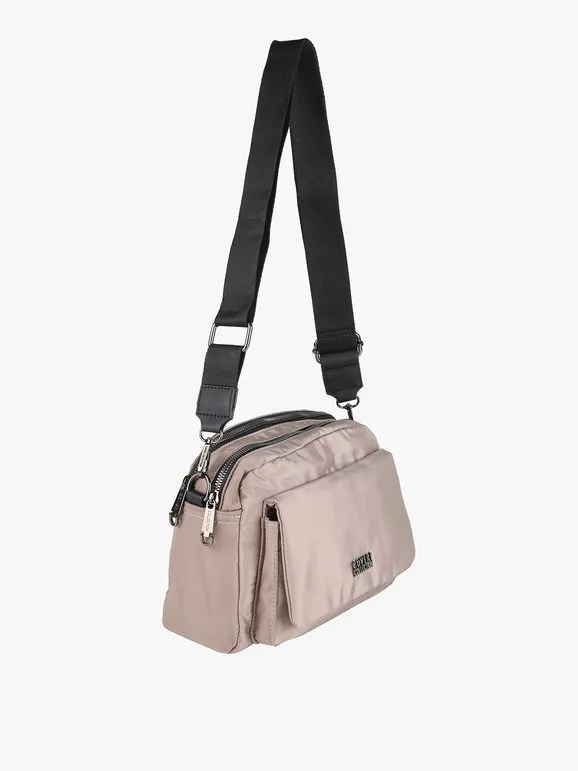Coveri Collection Bolso bandolera de nailon para mujer