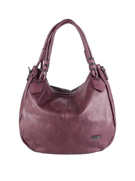 Coveri Collection Bolso hobo de mujer con doble asa
