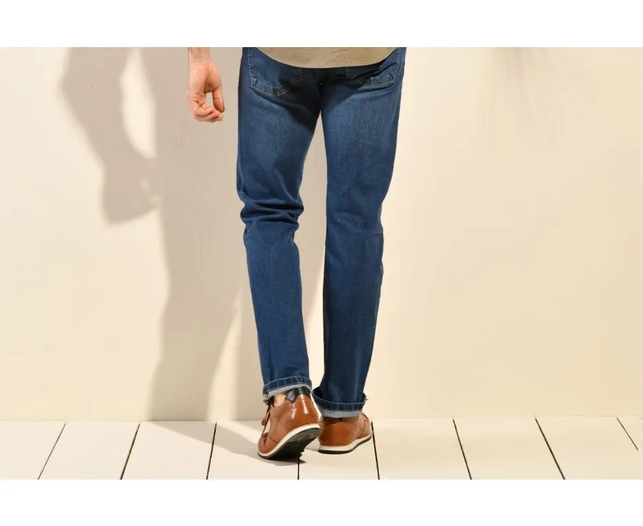 DENIM STONE MEN'S REGULAR FIT JEANS  CHUCK II