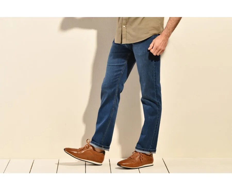 DENIM STONE MEN'S REGULAR FIT JEANS  CHUCK II
