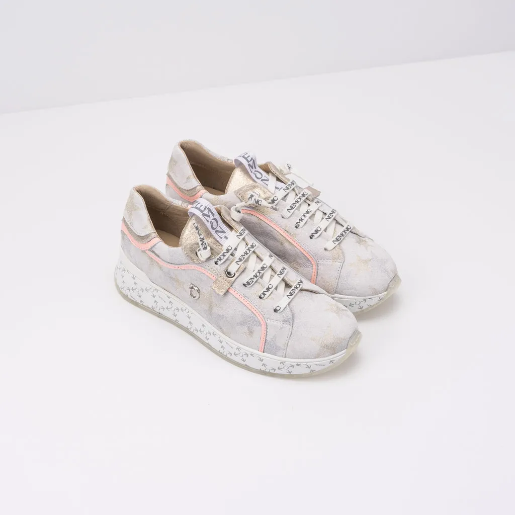 DEPORTIVO  NEMONIC  BRONX 2317 STAR PLATINO GLITTER HIELO