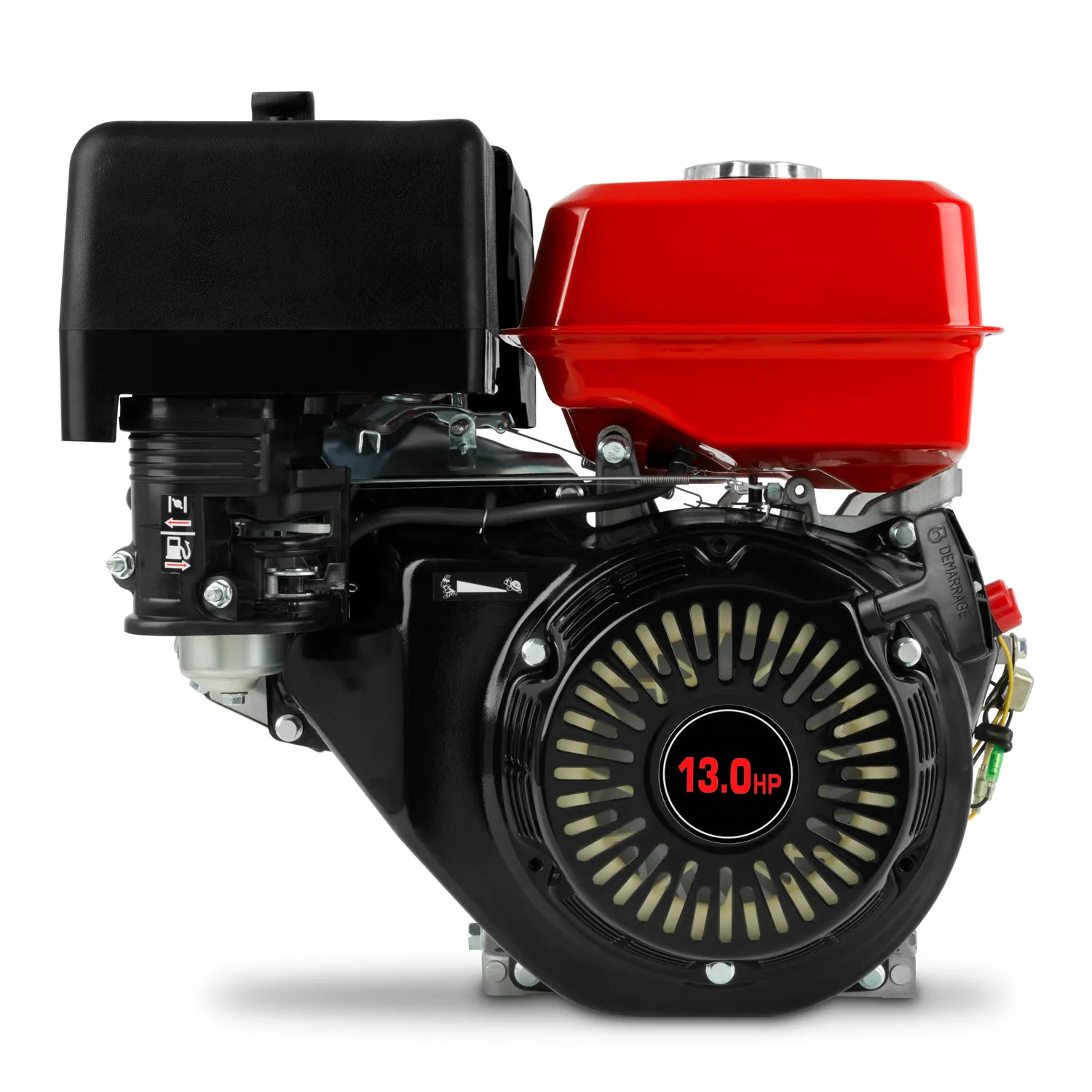 EBERTH Motor de gasolina 13 CV / 9,56 kW 3600 rev/min con 389 cc
