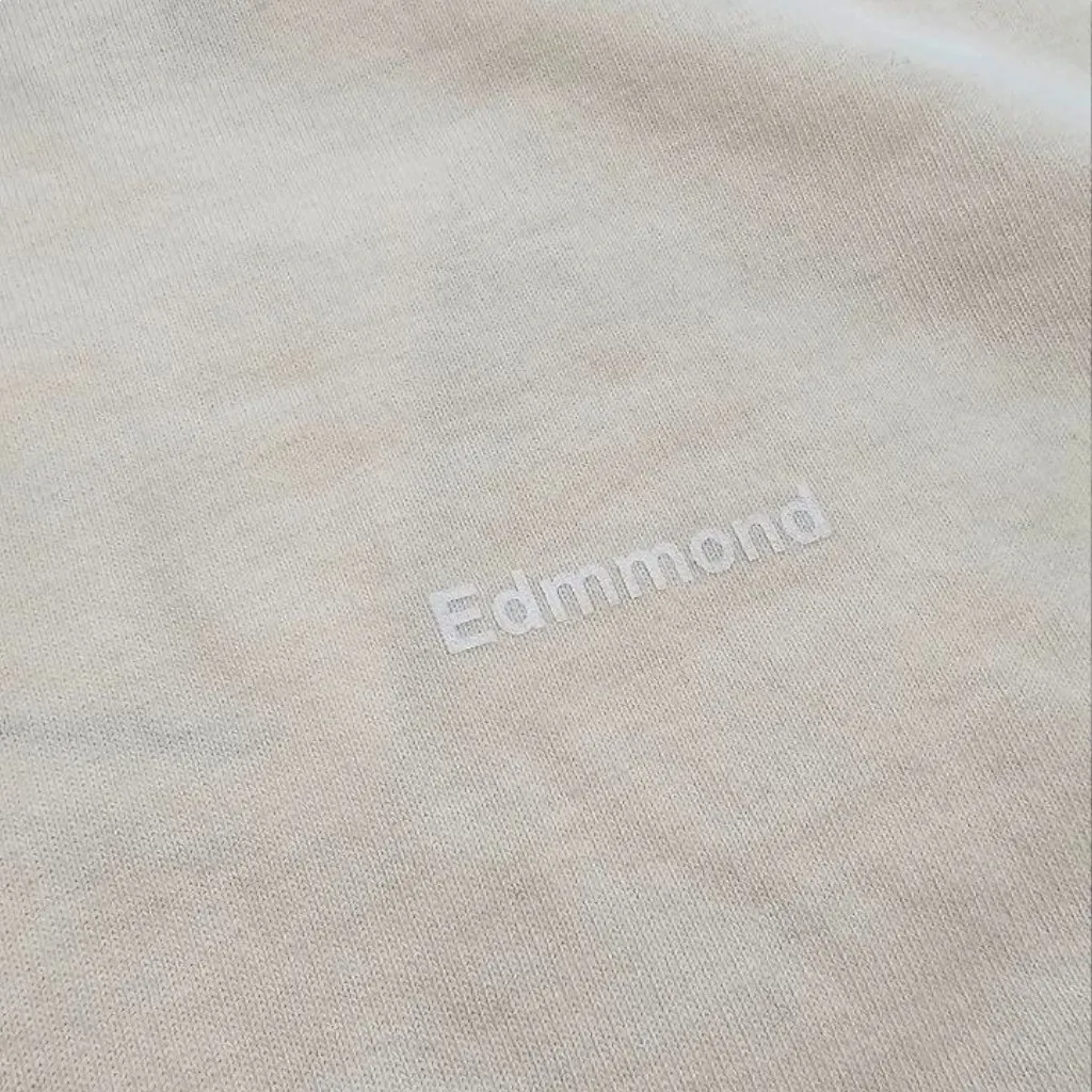 Edmmond – Camiseta mini Logo plain off white