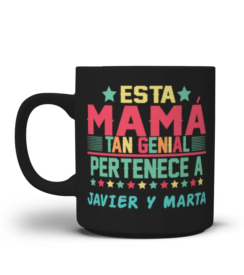 Esta mamá tan genial pertenece a Javier y Marta Taza
