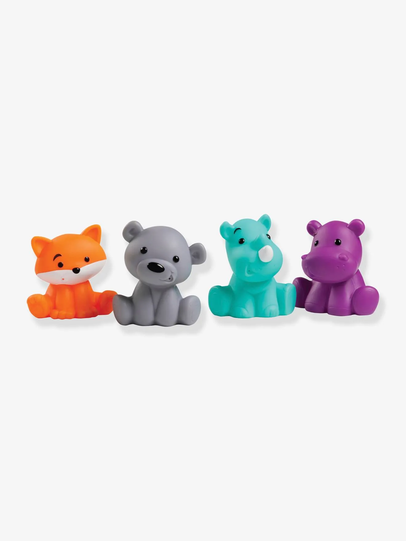 Estuche con 8 bolas, 4 animales y 8 cubos sensoriales Bluebox