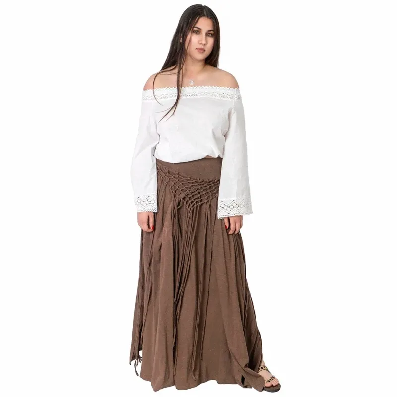 Falda larga boho SKIN1906