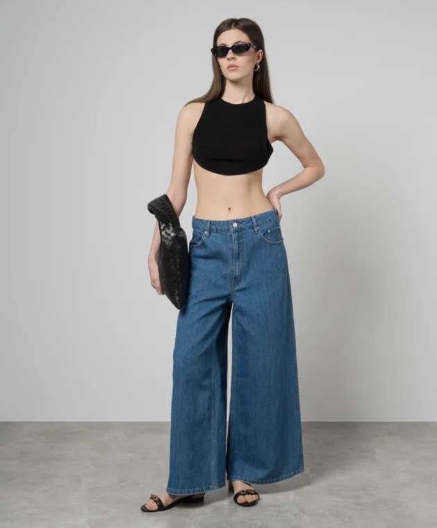 Gauchere Black top with an open back