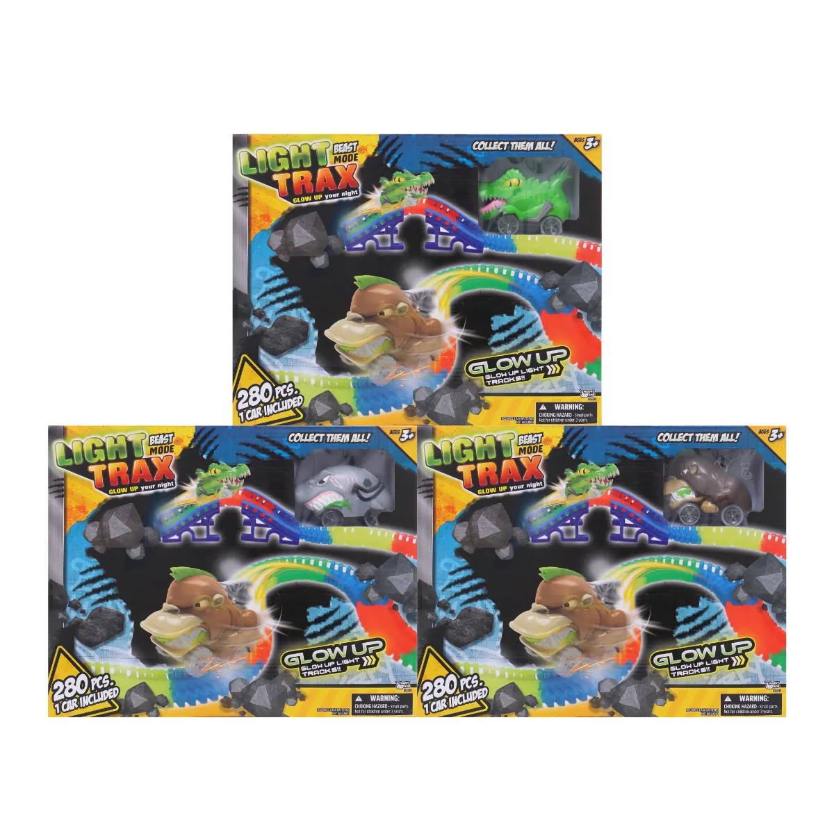 Glow Up Light Tracks Beast Mode 280pzs
