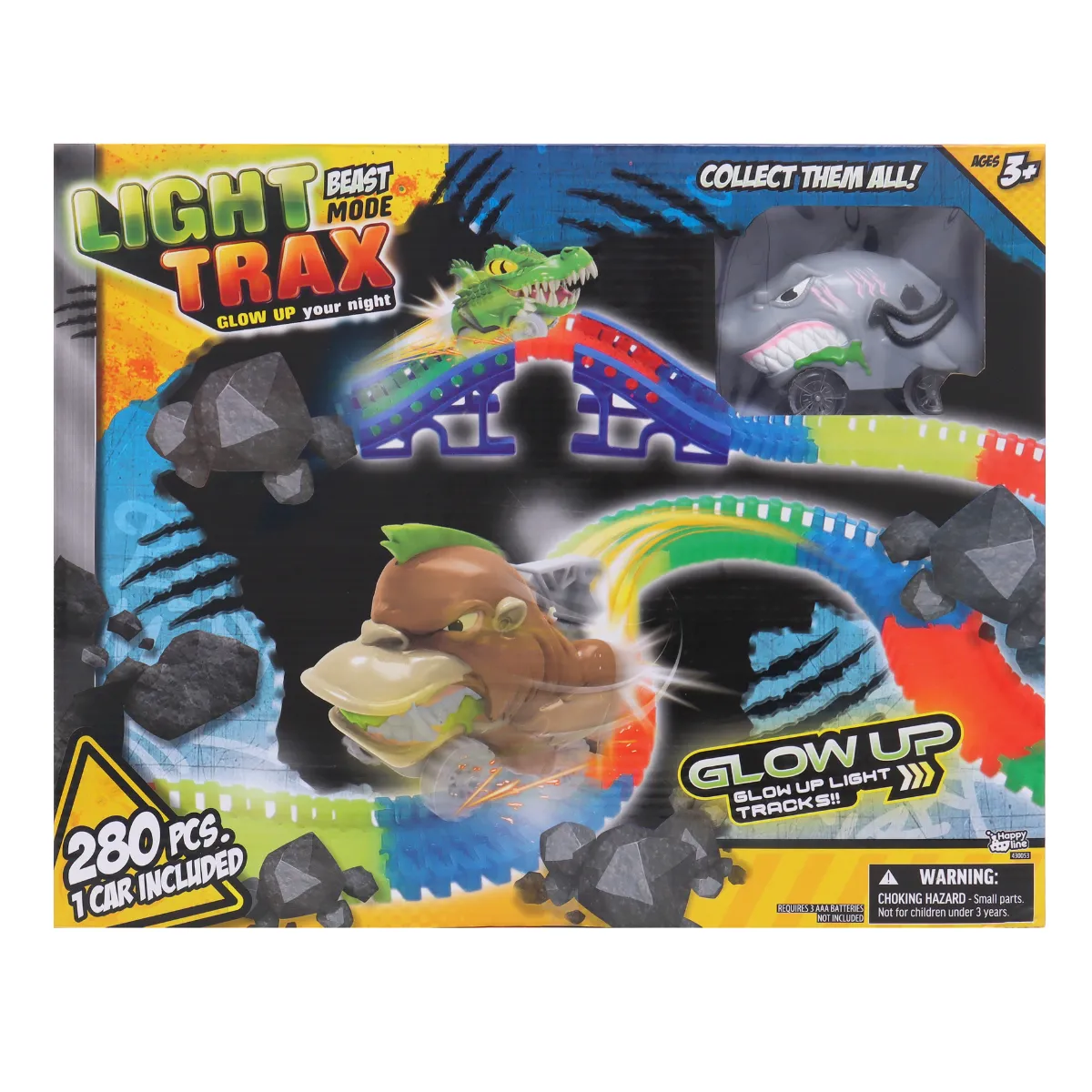 Glow Up Light Tracks Beast Mode 280pzs