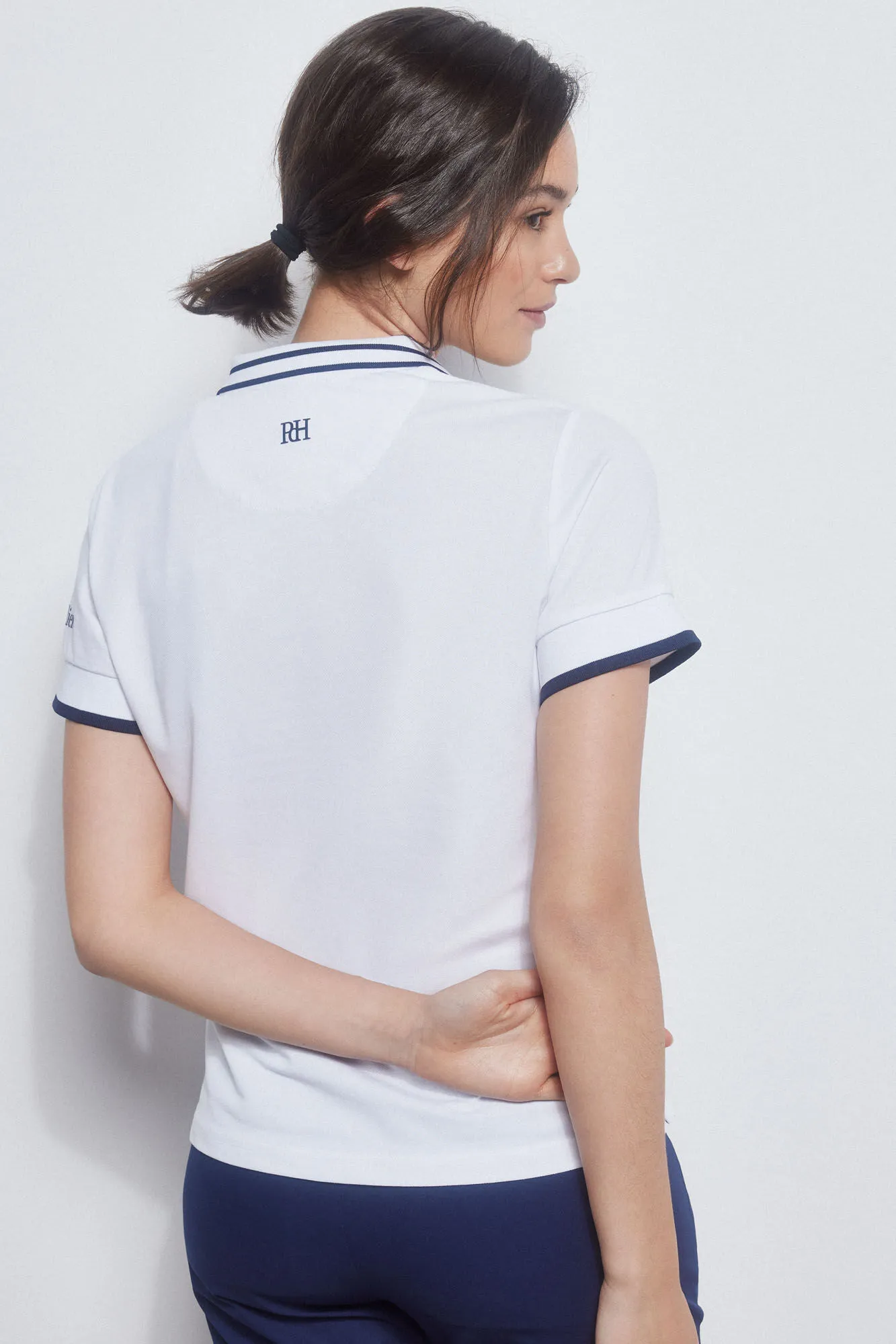 GOLF plain technical polo shirt