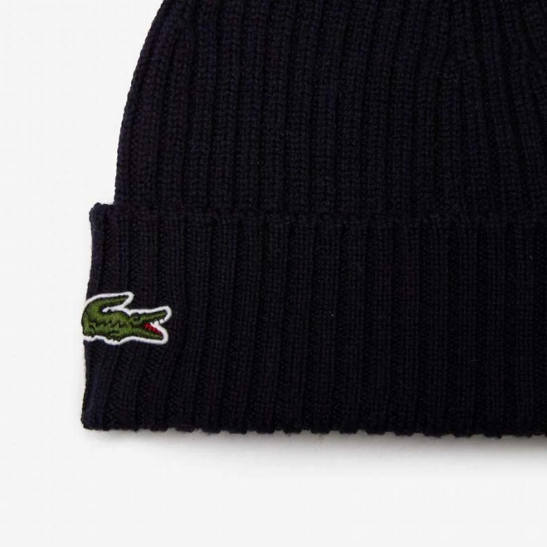 Gorro Lacoste Lana Azul Marino | LACOSTE