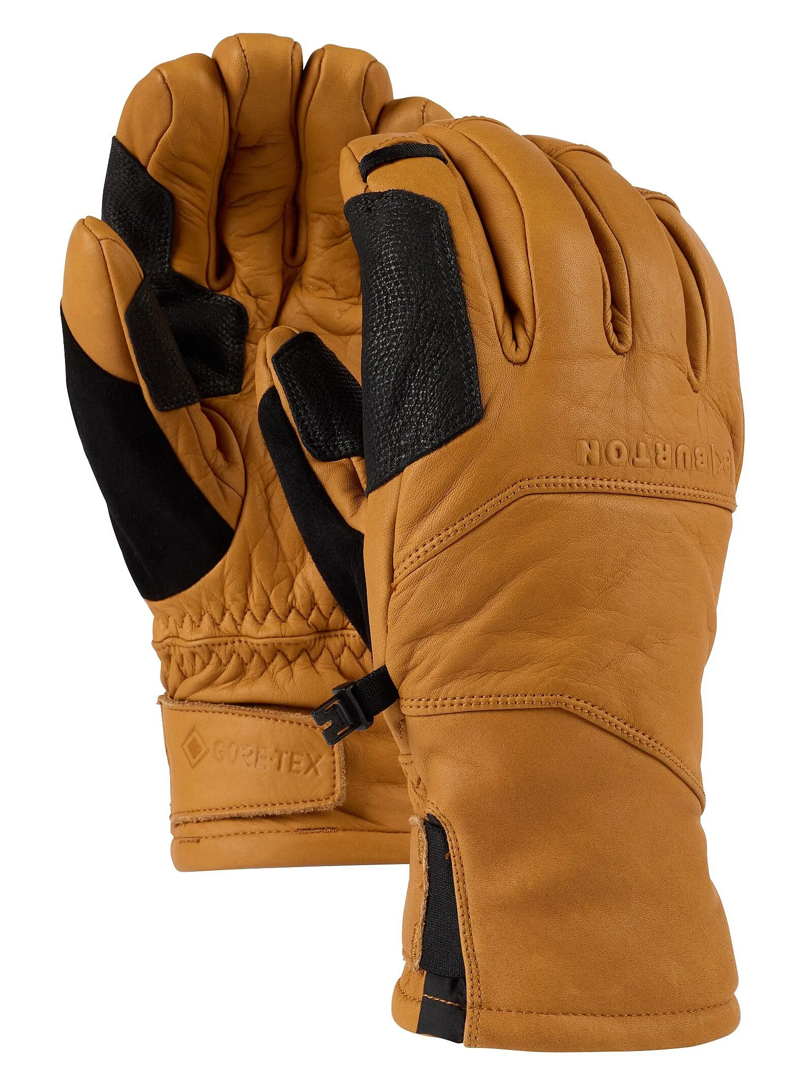 GUANTES BURTON CLUTCH AK GORETEX LEATHER  HONEY  MEN´S
