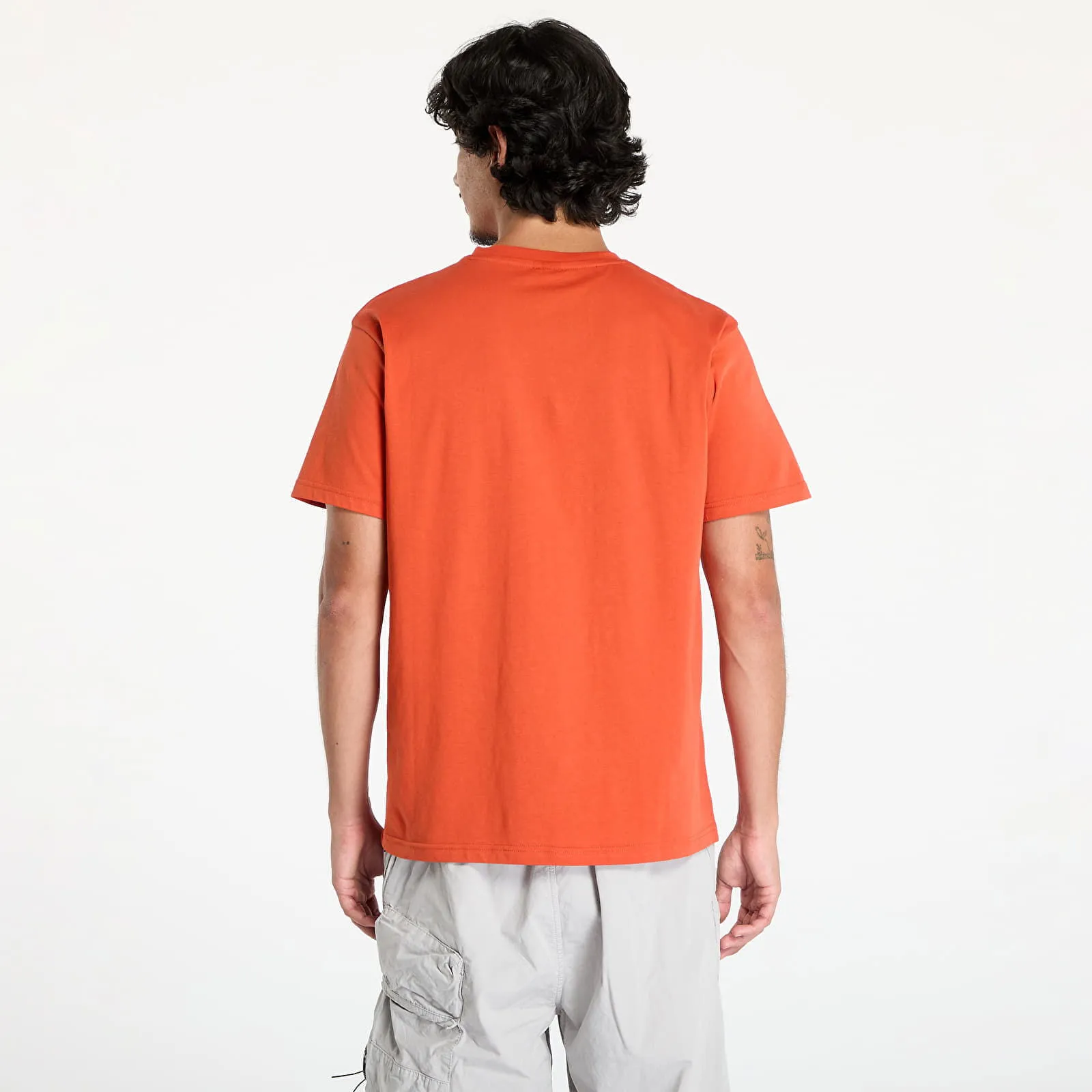 HORSEFEATHERS MINI LOGO TSHIRT ORANGE RUST M