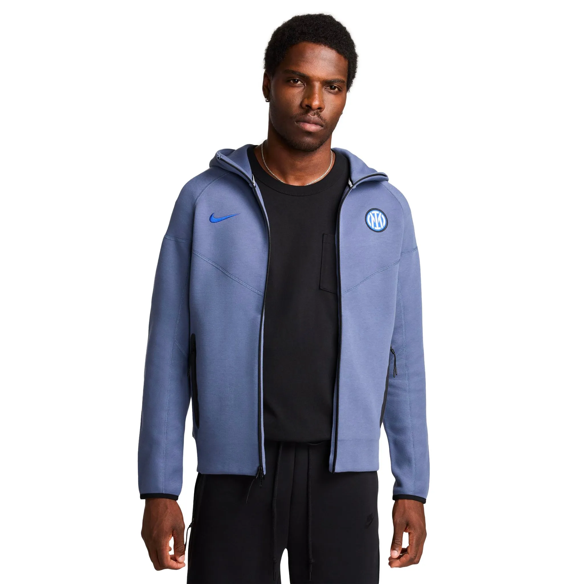 IM NIKE SUDADERA CON CAPUCHA INTER TECH FLEECE HOMBRE
