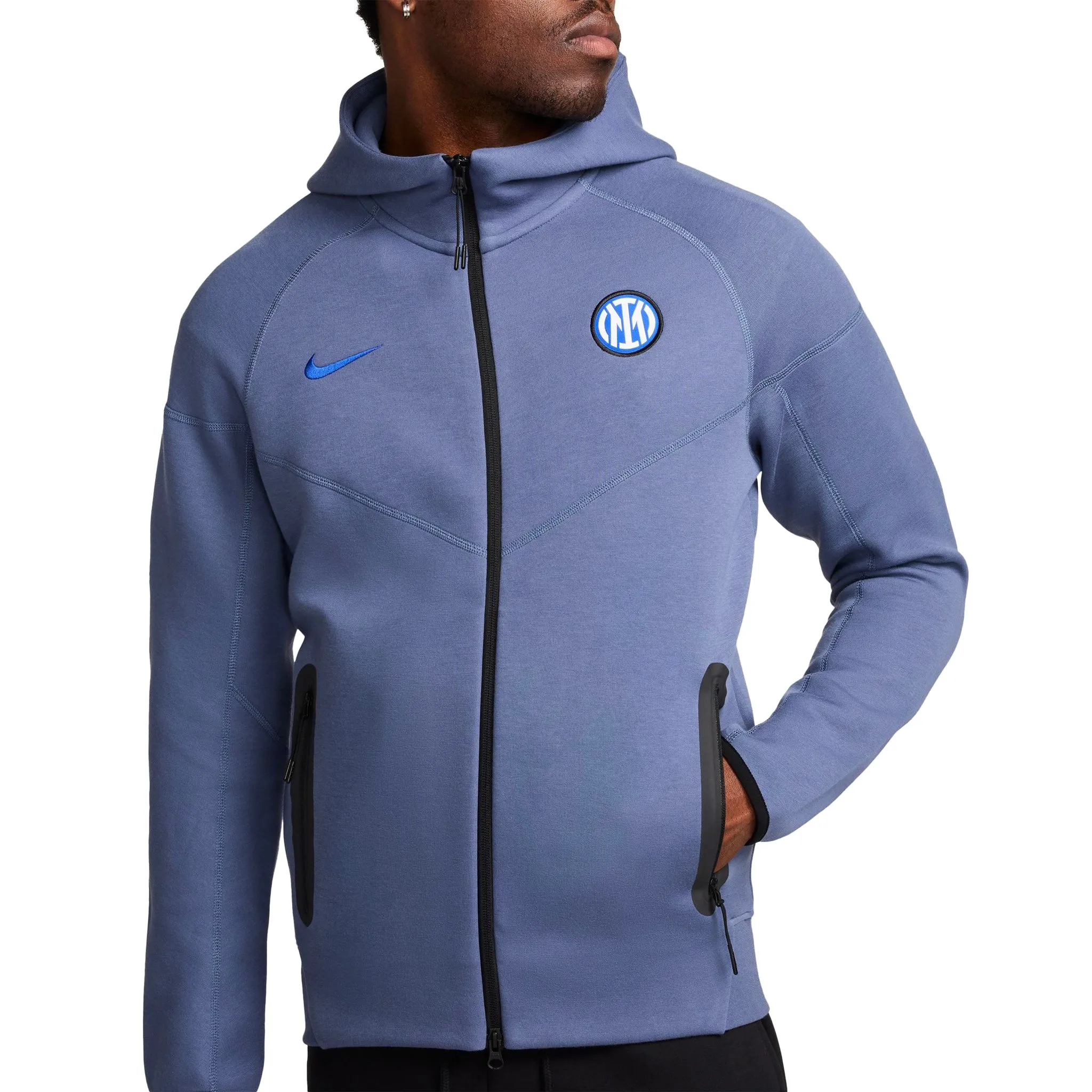 IM NIKE SUDADERA CON CAPUCHA INTER TECH FLEECE HOMBRE