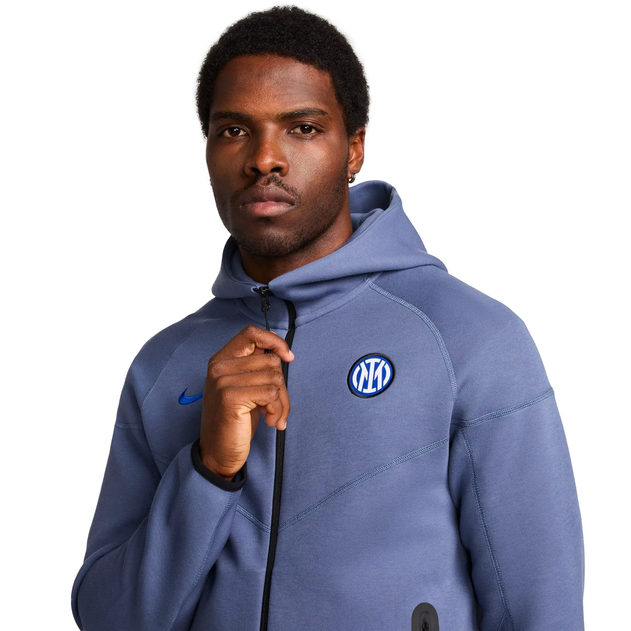 IM NIKE SUDADERA CON CAPUCHA INTER TECH FLEECE HOMBRE