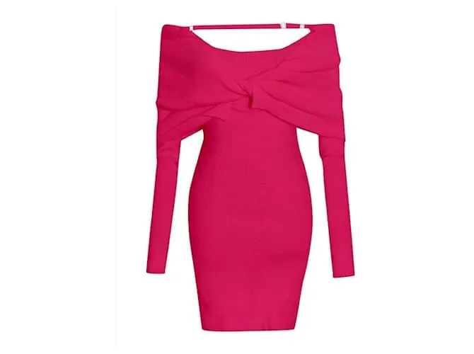 Jacquemus Vestidos Rosa Fucsia 