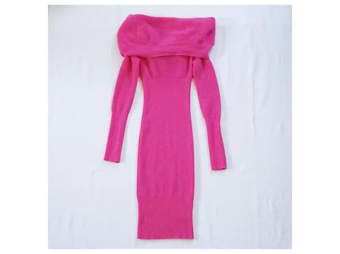 Jacquemus Vestidos Rosa Fucsia 