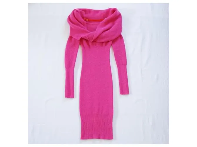 Jacquemus Vestidos Rosa Fucsia 