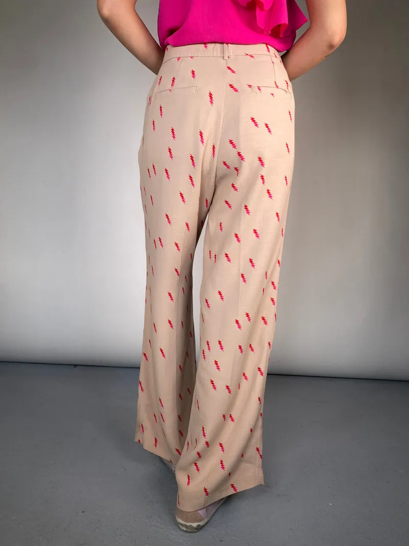 JAZMIN CHEBAR Pantalón Rayos