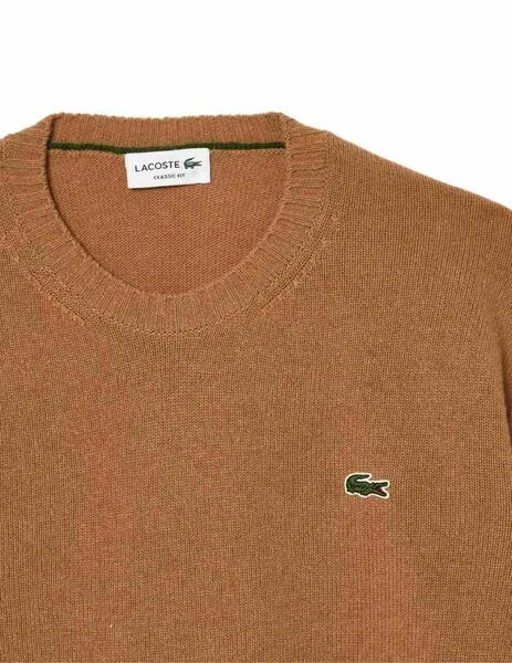 Jerseys, Punto y Sudaderas de LACOSTE en tonos camel para Hombre. 