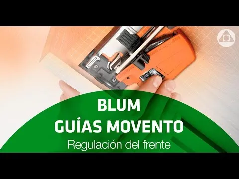 Juego gatillos de fijación guías Blum Movento