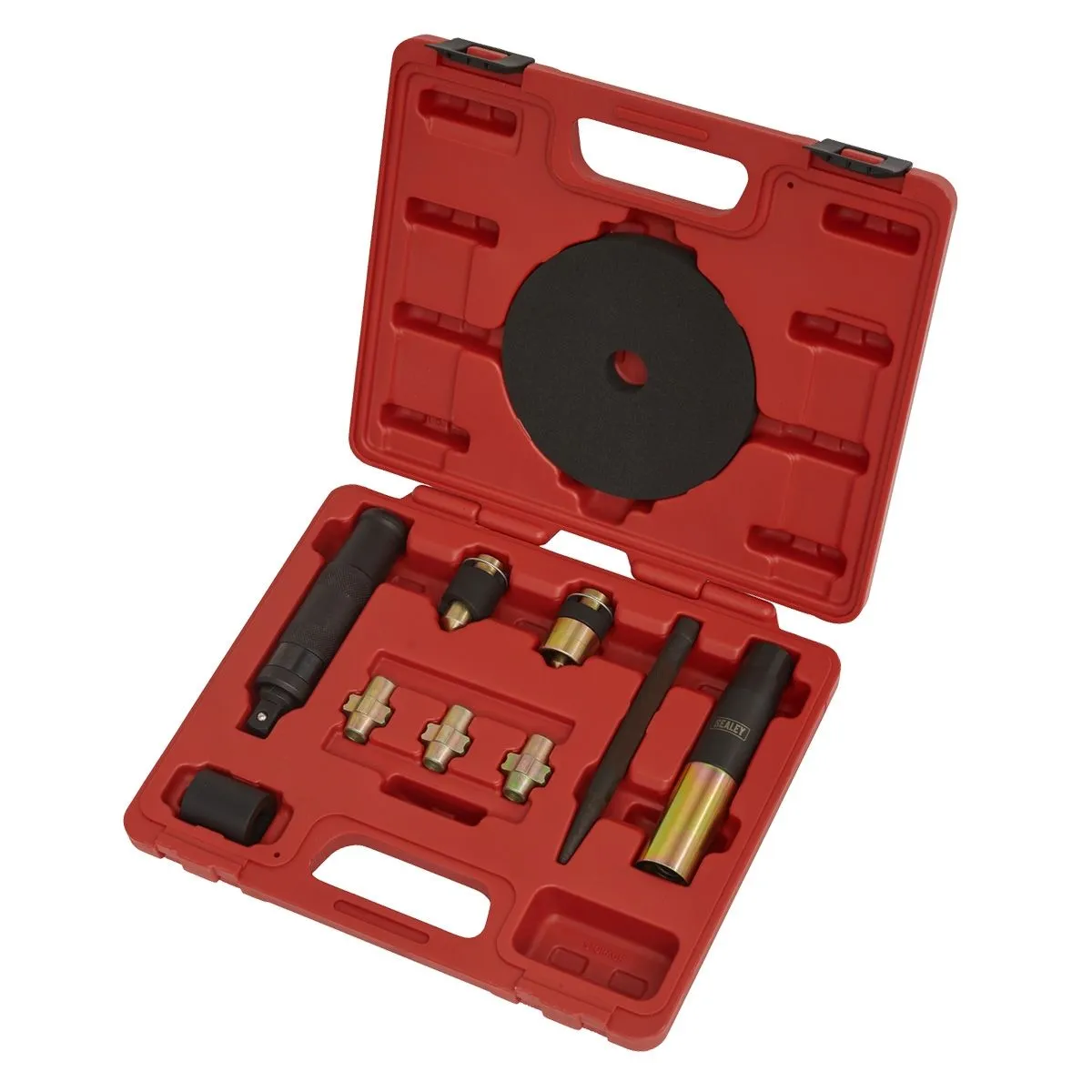 Kit universal para extraer tornillos de seguridad de ruedas.