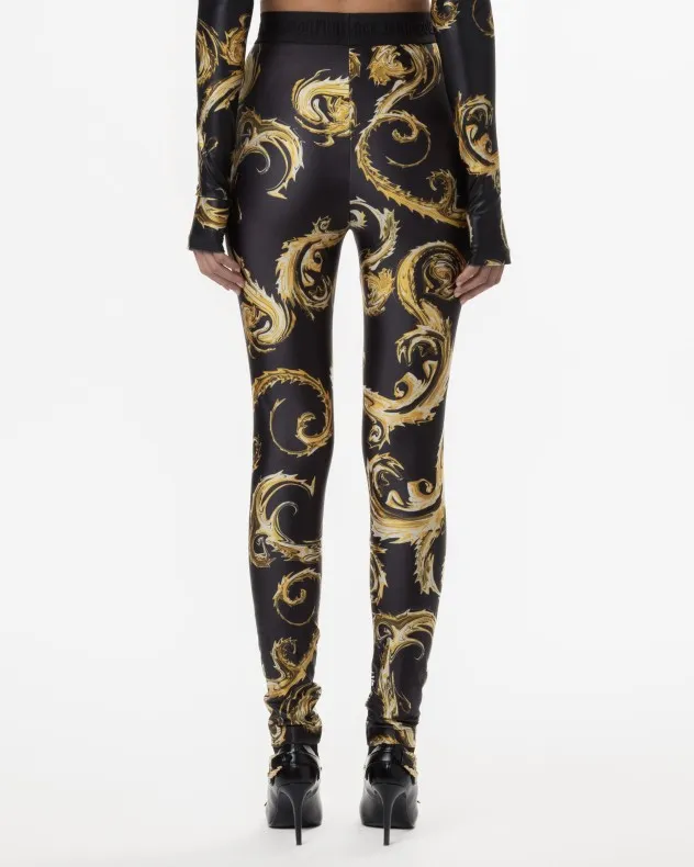 Leggings Versace Jeans Couture 77HAC101 dorado