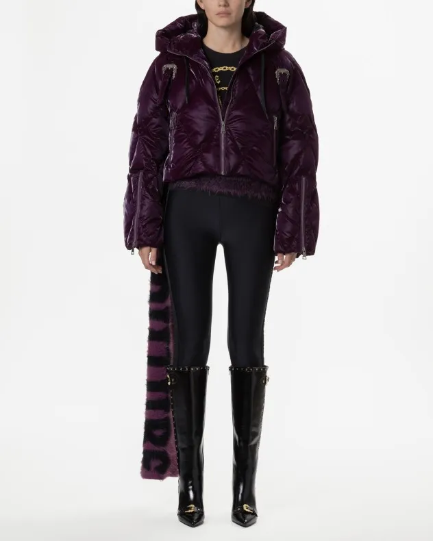 Leggings Versace Jeans Couture 77HAC114 Negro