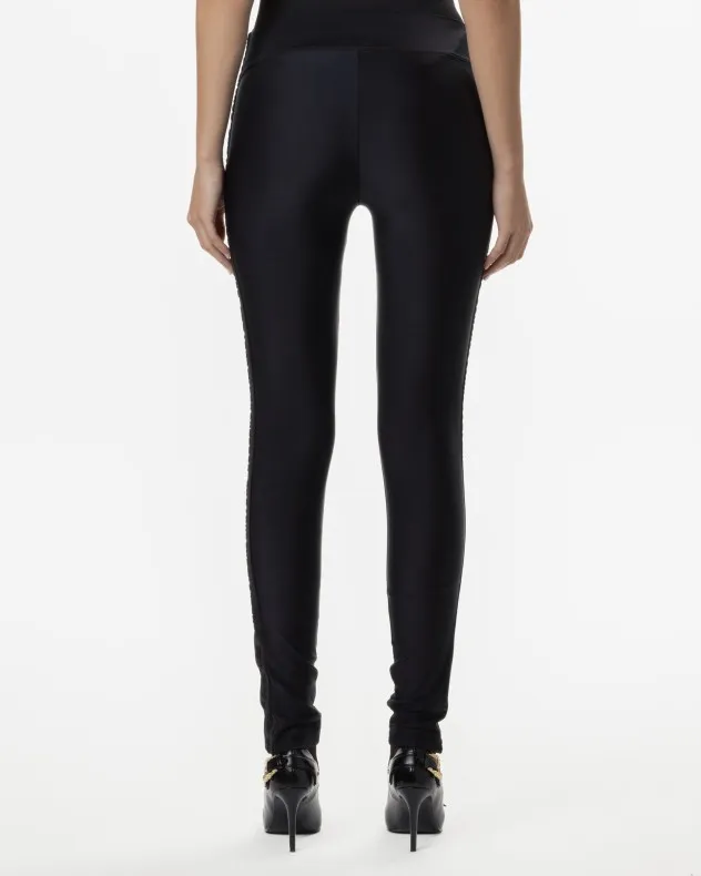 Leggings Versace Jeans Couture 77HAC114 Negro
