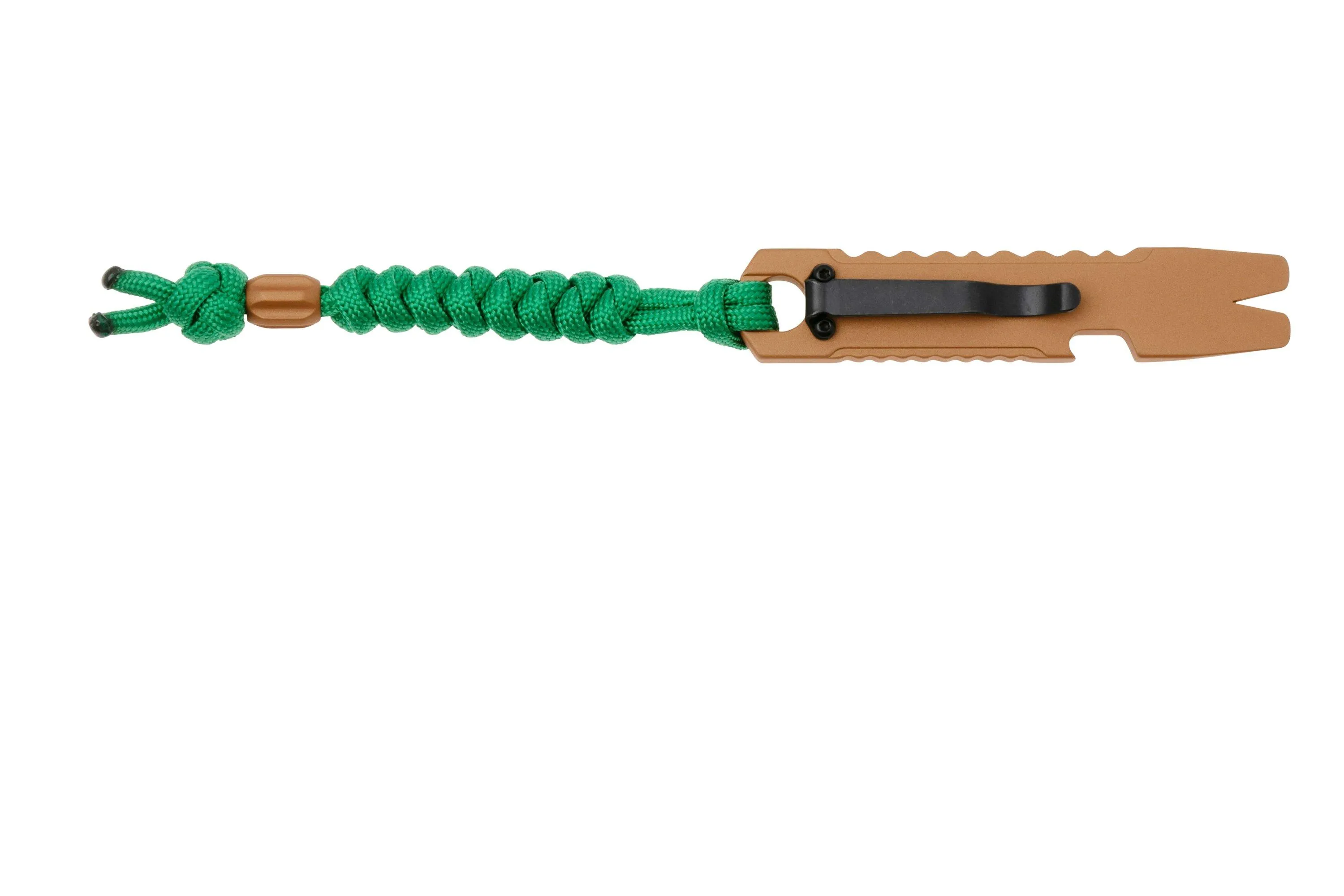 Lex Custom EDC Prybar PRYLH347 Lizard Copper Titanium, herramienta de palanca