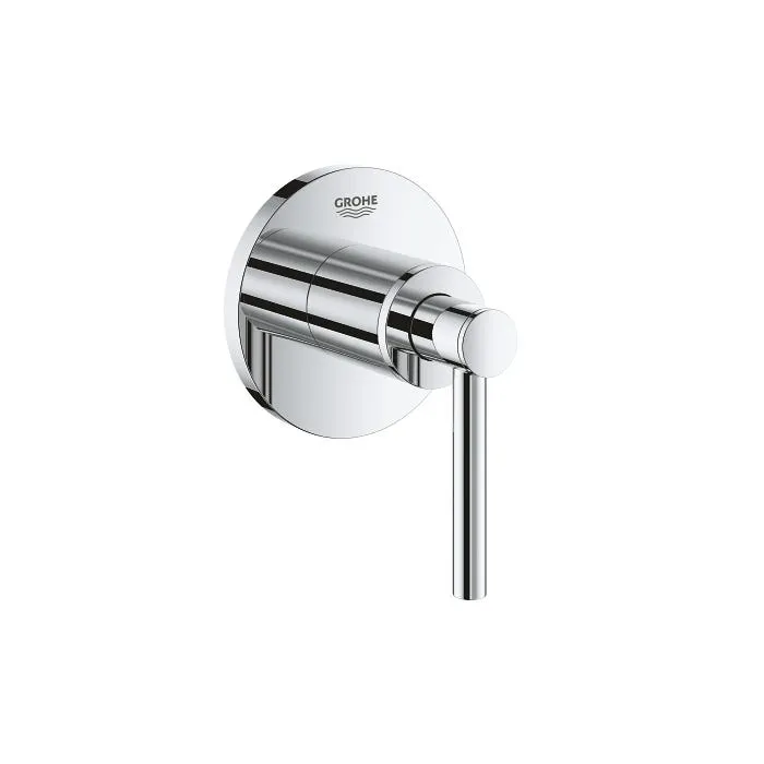 Llave de paso Grohe Atrio New con maneta recta Cromado (parte exterior)