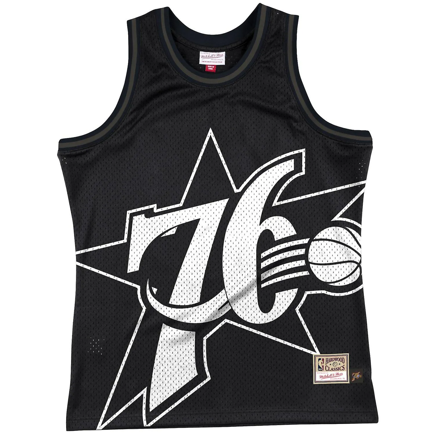 M&N Big Face 3.0 Camiseta de Baloncesto HWC Philadelphia 76ers