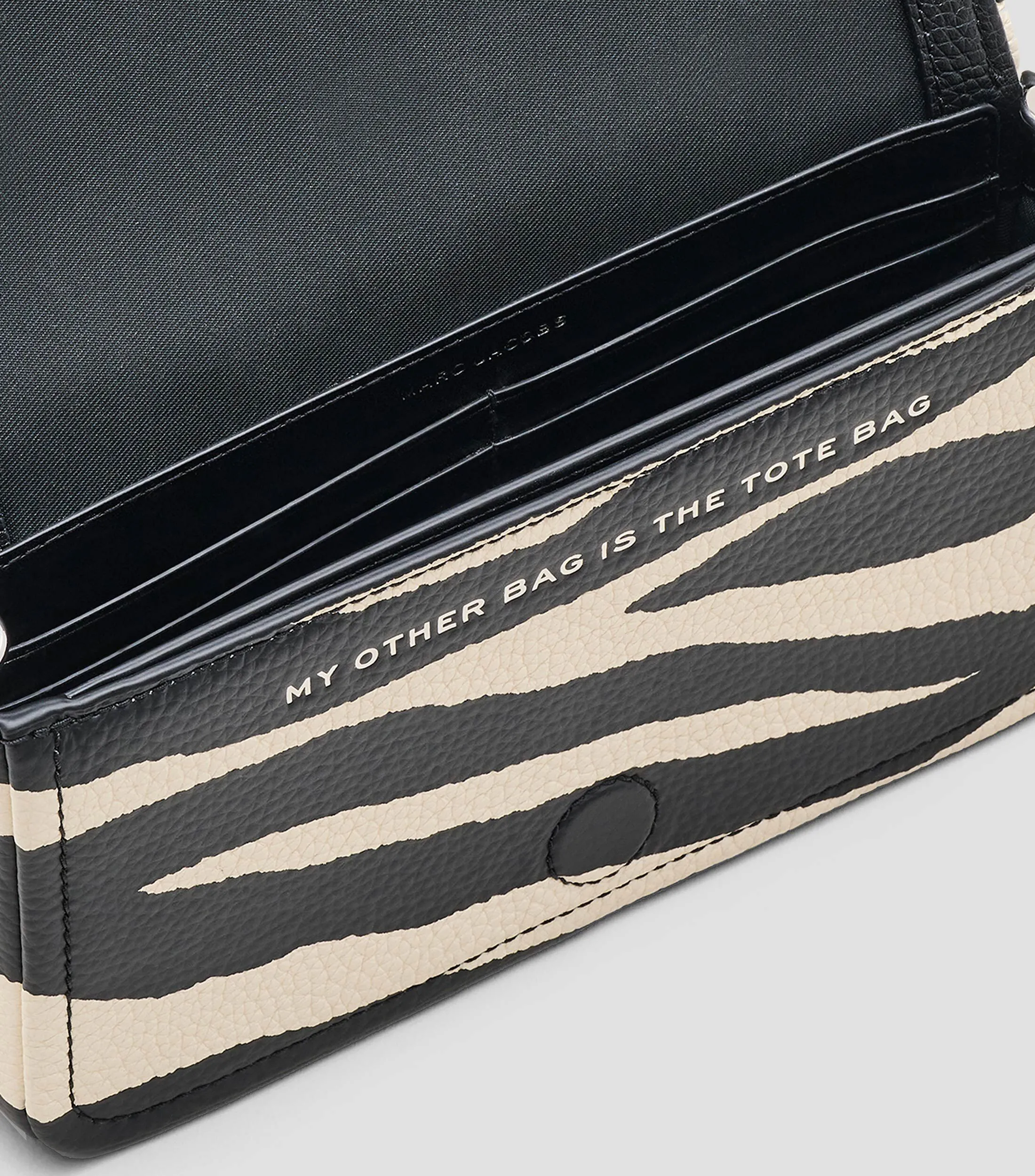 Marc Jacobs Bolso crossbody en piel The Zebra Mujer